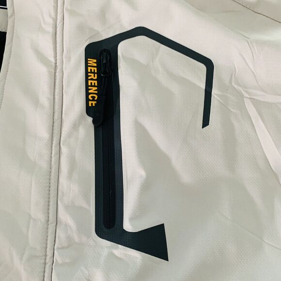 Merence Jacket Men XL Beige Outdoor Weathergear Sport Oscilator Hooded Comfy NWT - Picture 13 of 16